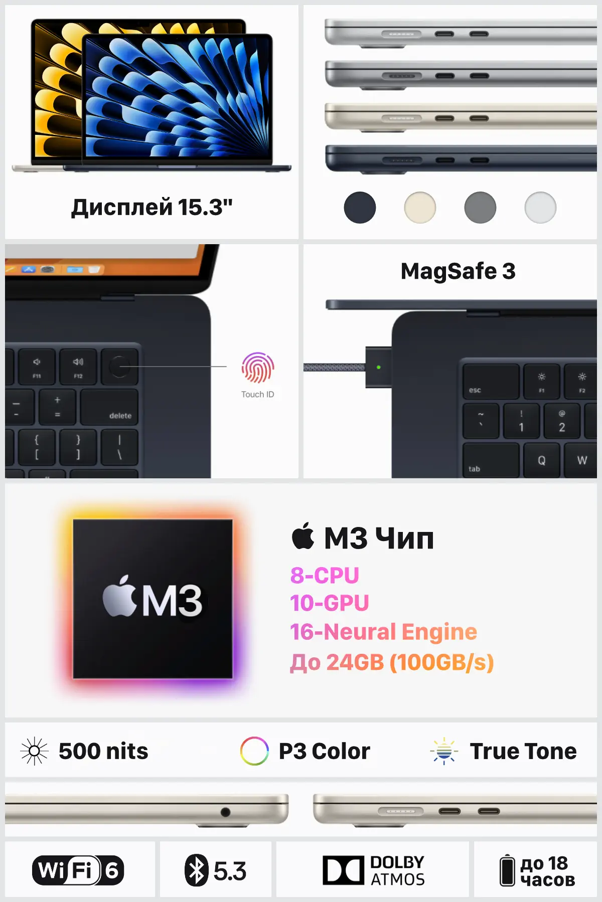 MacBook Air 15 2024 RU