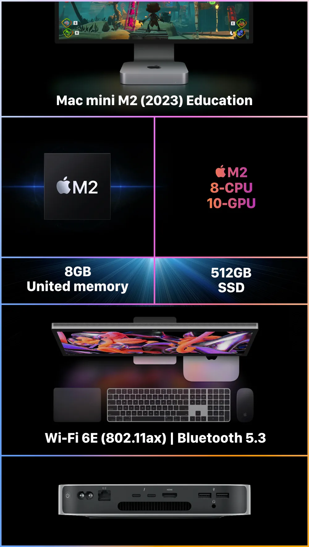 Apple Mac mini M2 (2023) Education